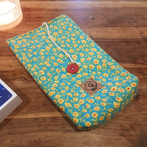 Pochette à livres Fleurettes jaunes – Image 3