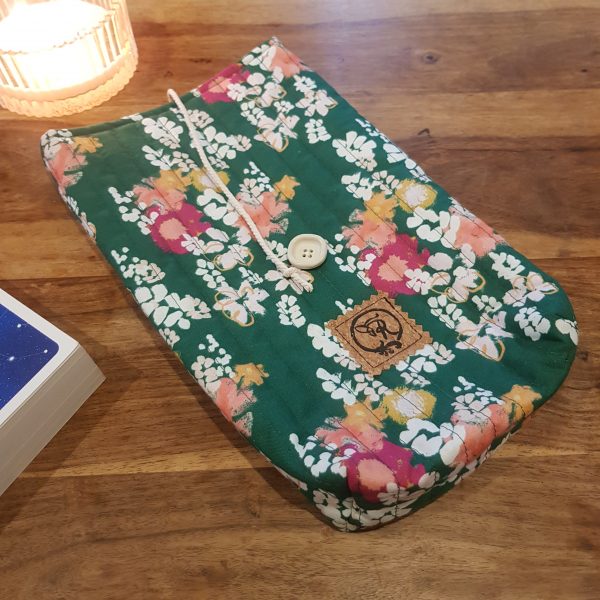 Pochette à livres Champ de fleurs vert – Image 3