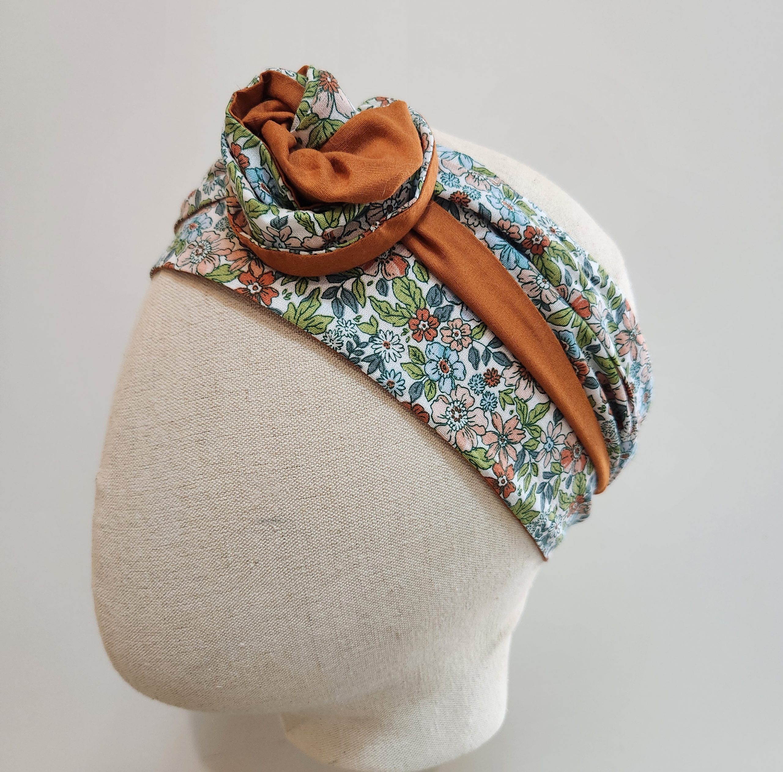 Bandeau fil de fer Champ de fleurs (double)