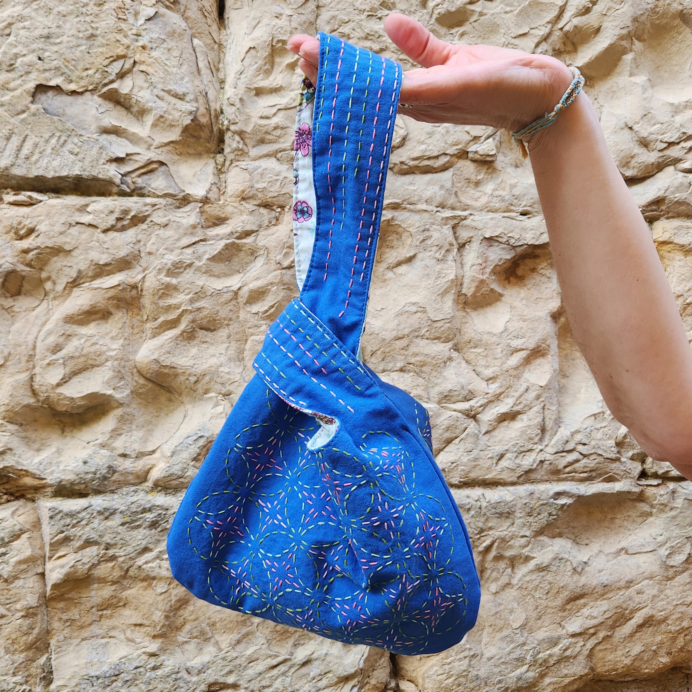 Knotbag petit Sashiko – Image 4