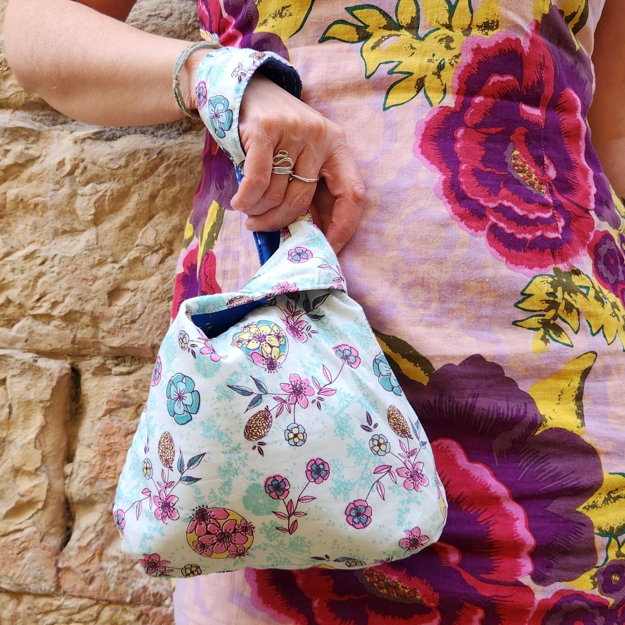 Knotbag petit Sashiko – Image 2